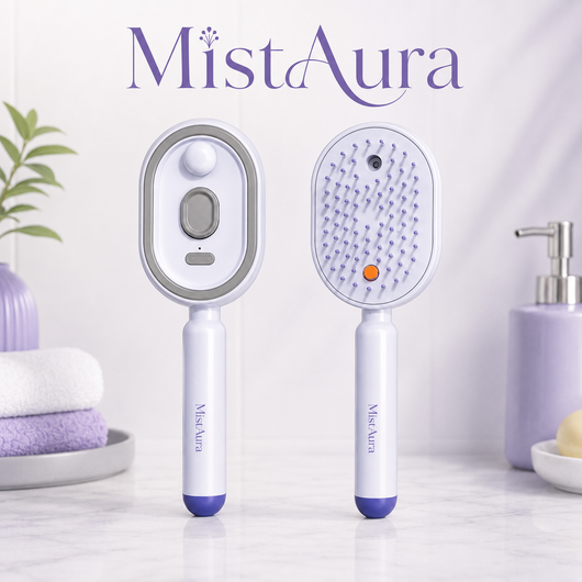MistAura™ Electric Spray Air Cushion Massage Comb