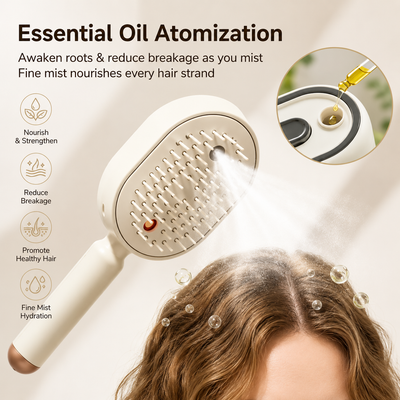 MistAura™ Electric Spray Air Cushion Massage Comb