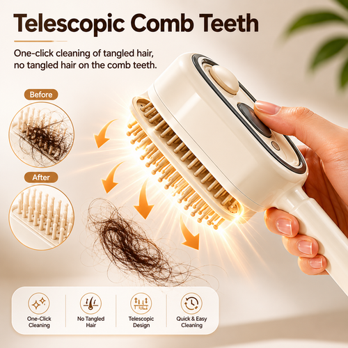 MistAura™ Electric Spray Air Cushion Massage Comb