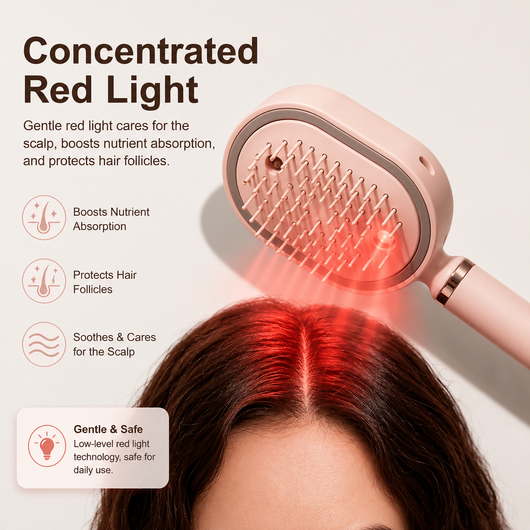 MistAura™ Electric Spray Air Cushion Massage Comb